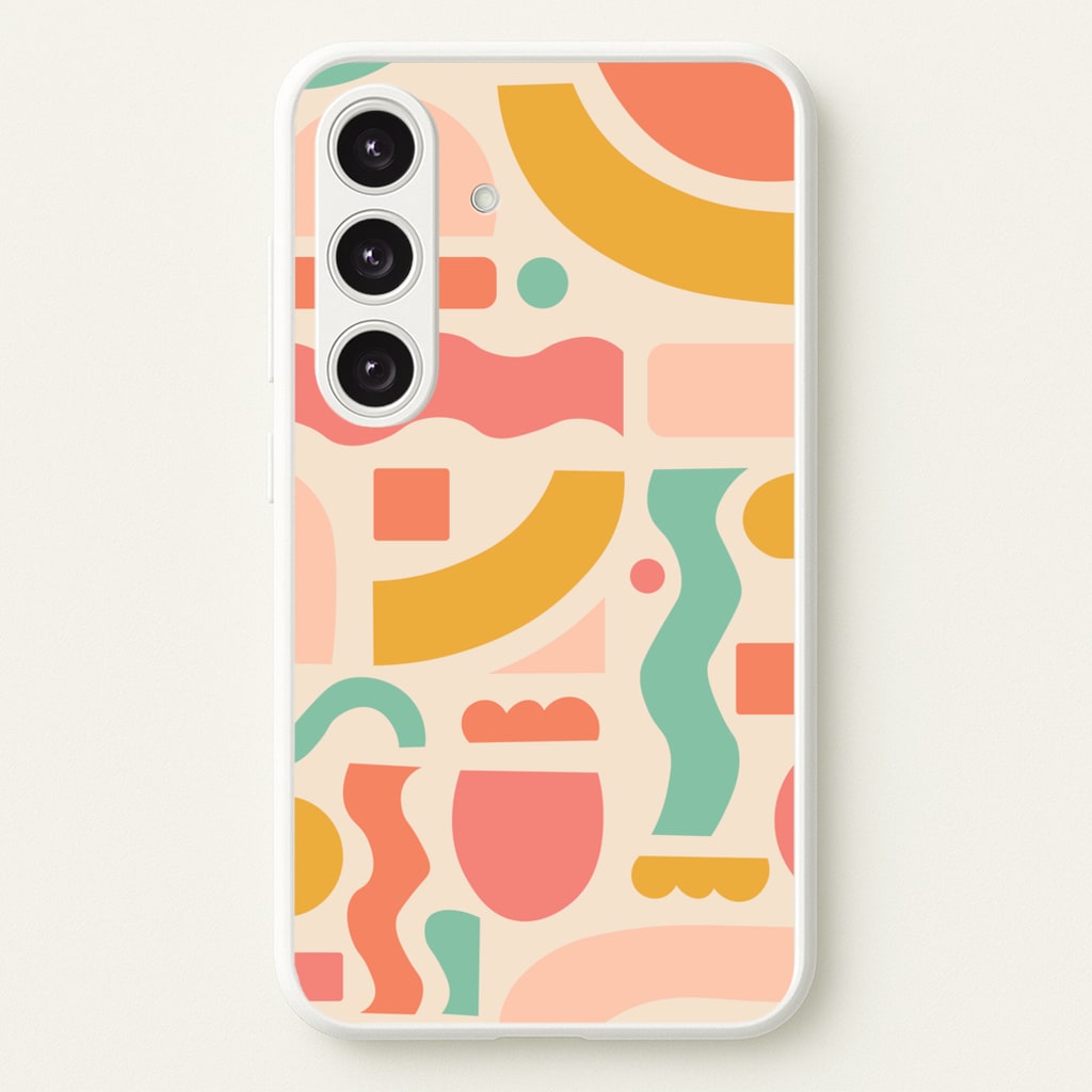 Abstract Patterns 21 - Abstract Patterns Phone Case for Galaxy S25 Plus