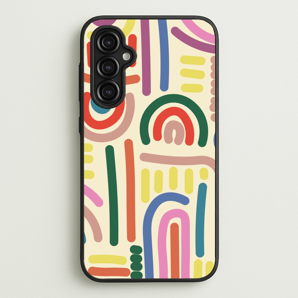 Abstract Patterns 23 - Abstract Patterns Phone Case for Galaxy A14