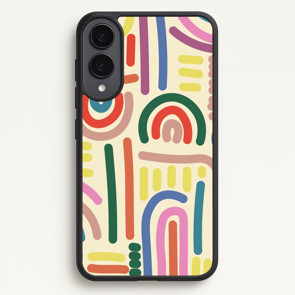 Abstract Patterns 23 - Abstract Patterns Phone Case for Galaxy S25 Edge
