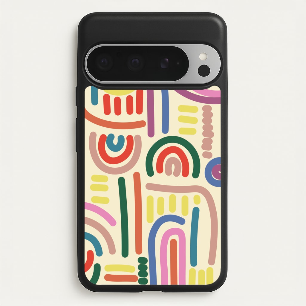 Abstract Patterns 23 - Abstract Patterns Phone Case for Google Pixel 9 Pro XL