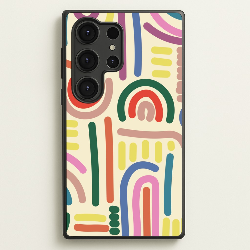 Abstract Patterns 23 - Abstract Patterns Phone Case for Galaxy S25 Ultra