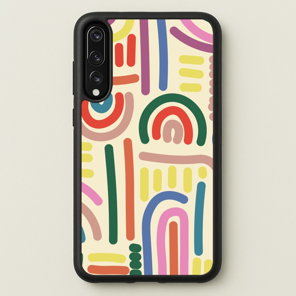 Abstract Patterns 23 - Abstract Patterns Phone Case for Huawei P20 Pro
