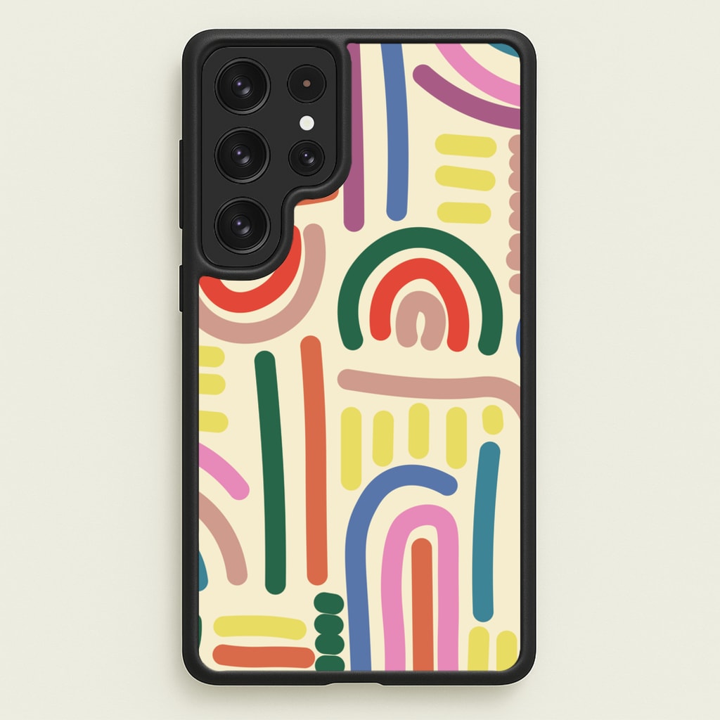 Abstract Patterns 23 - Abstract Patterns Phone Case for Galaxy S22 Ultra