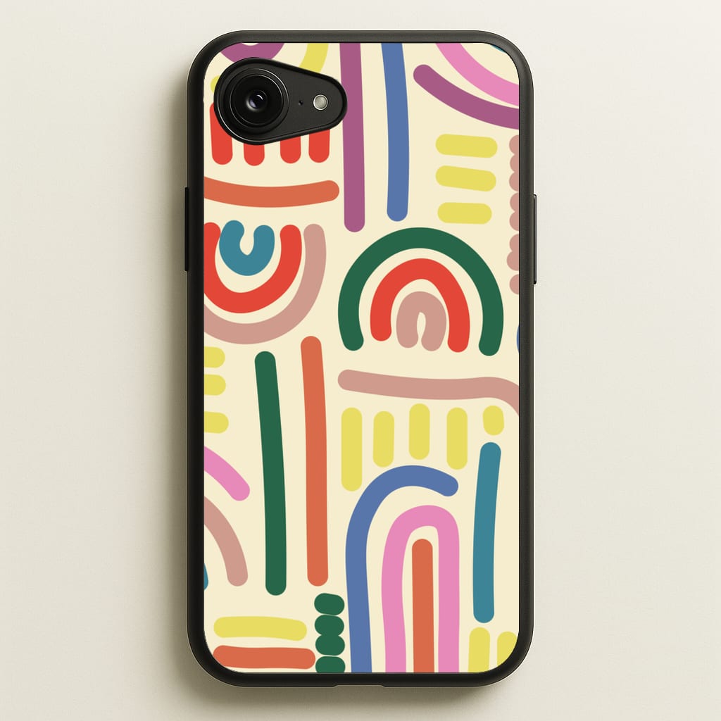 Abstract Patterns 23 - Abstract Patterns Phone Case for iPhone 16e