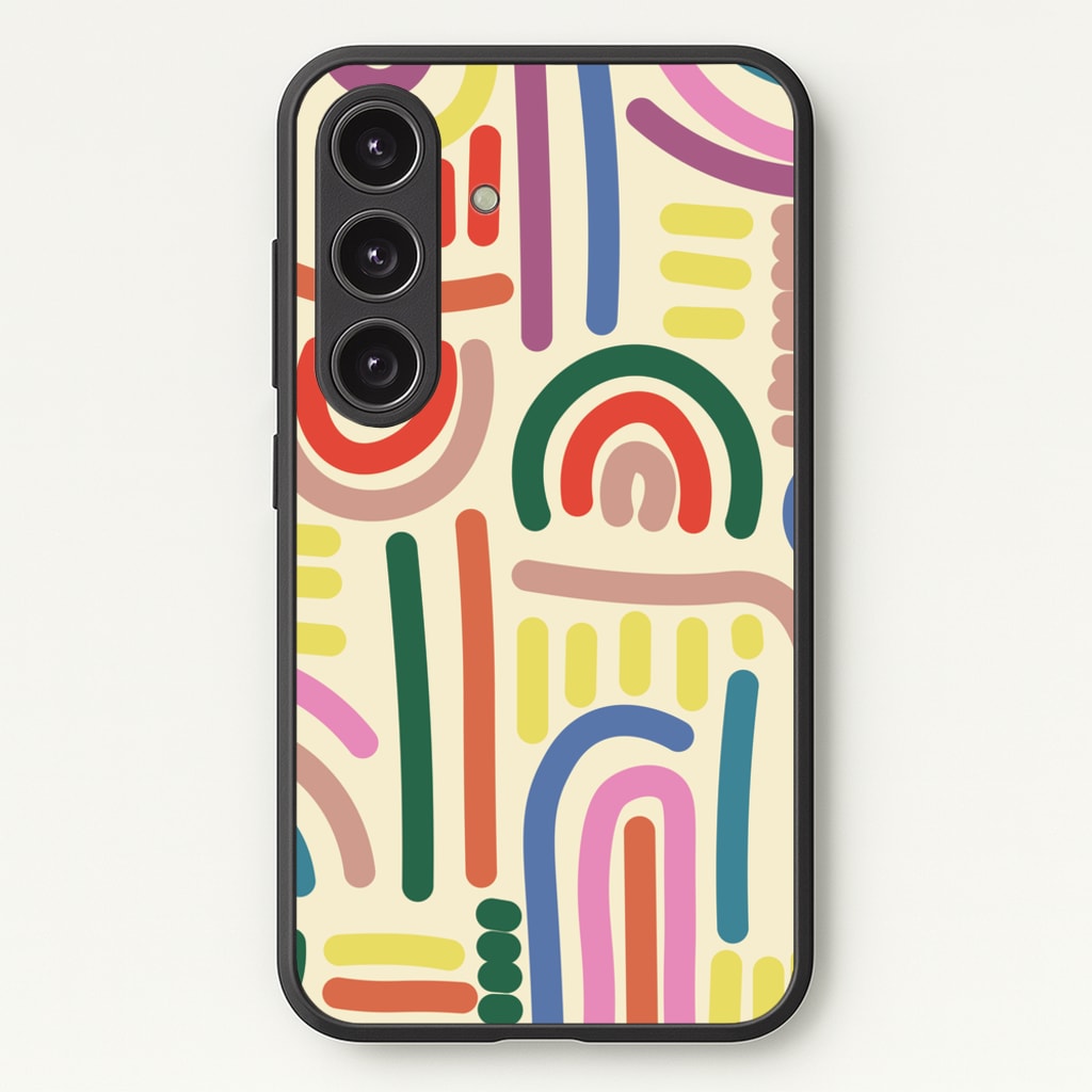 Abstract Patterns 23 - Abstract Patterns Phone Case for Galaxy S24 Plus