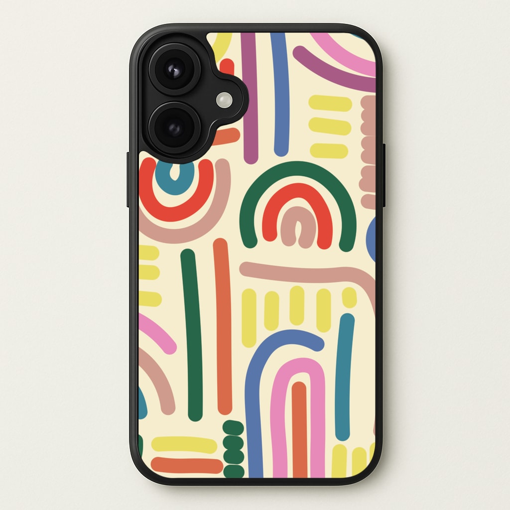 Abstract Patterns 23 Phone Case for iPhone 17