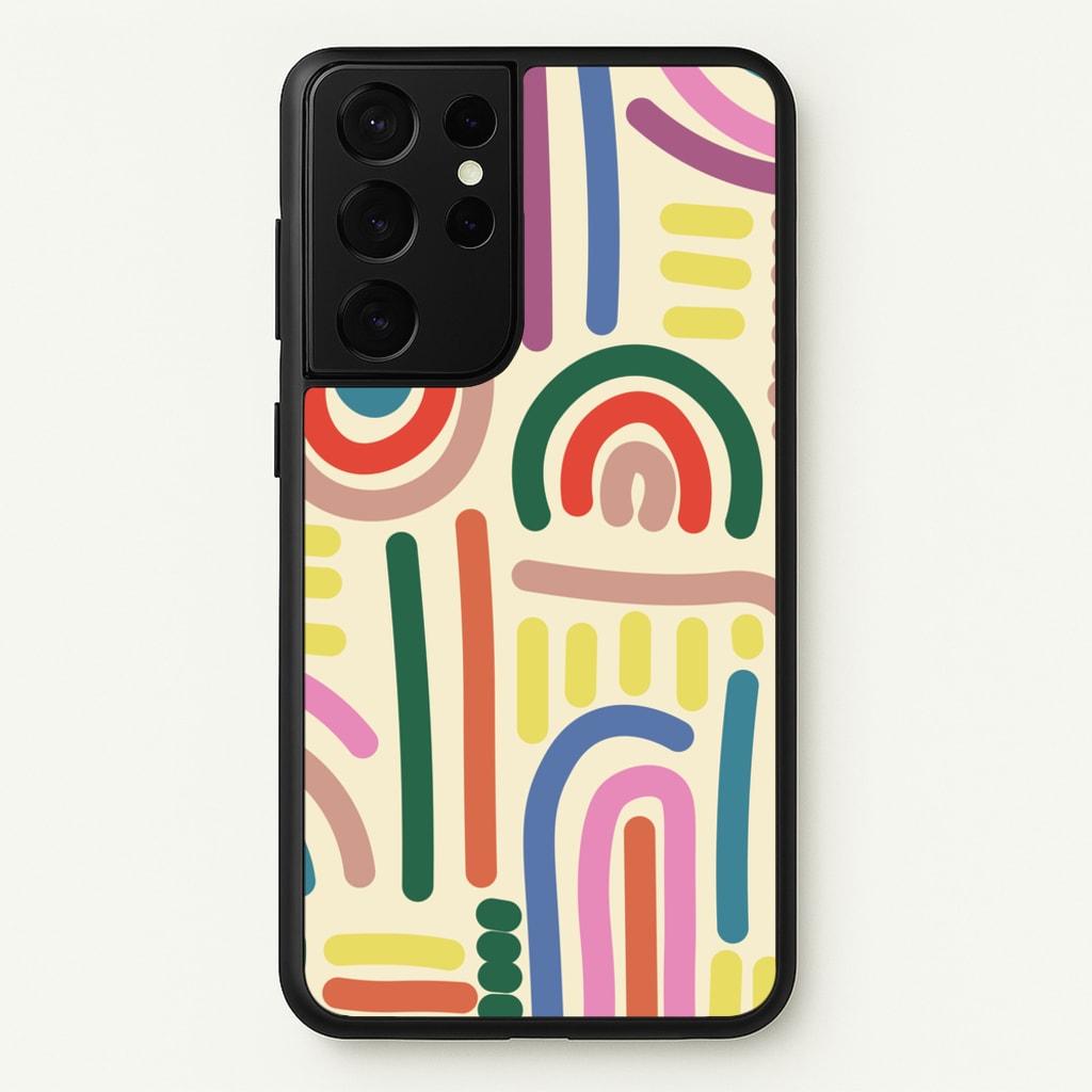 Abstract Patterns 23 - Abstract Patterns Phone Case for Galaxy S21 Ultra