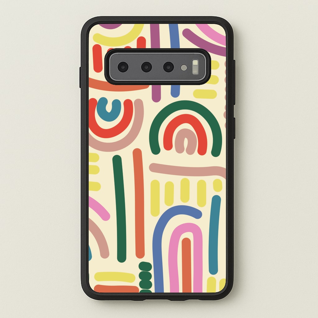 Abstract Patterns 23 - Abstract Patterns Phone Case for Galaxy S10 Plus