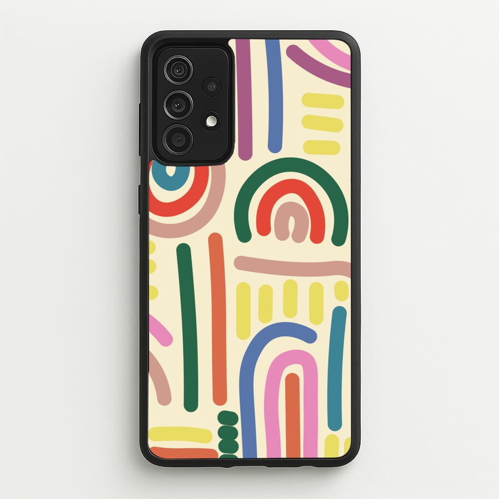 Abstract Patterns 23 - Abstract Patterns Phone Case for Galaxy A52 / A52s