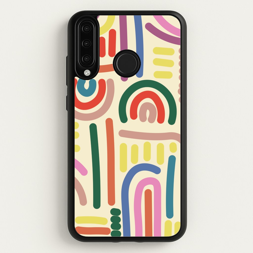 Abstract Patterns 23 - Abstract Patterns Phone Case for Huawei P30 Lite