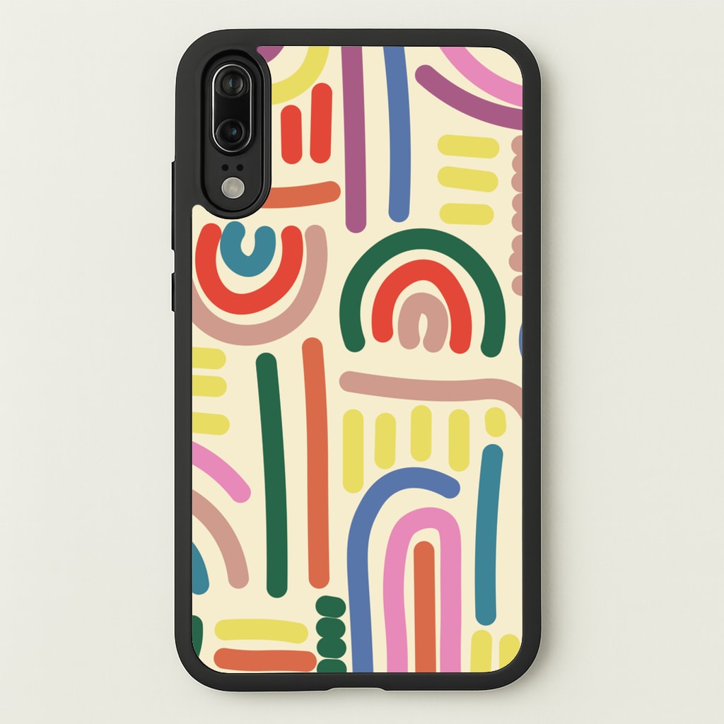 Abstract Patterns 23 - Abstract Patterns Phone Case for Huawei P20