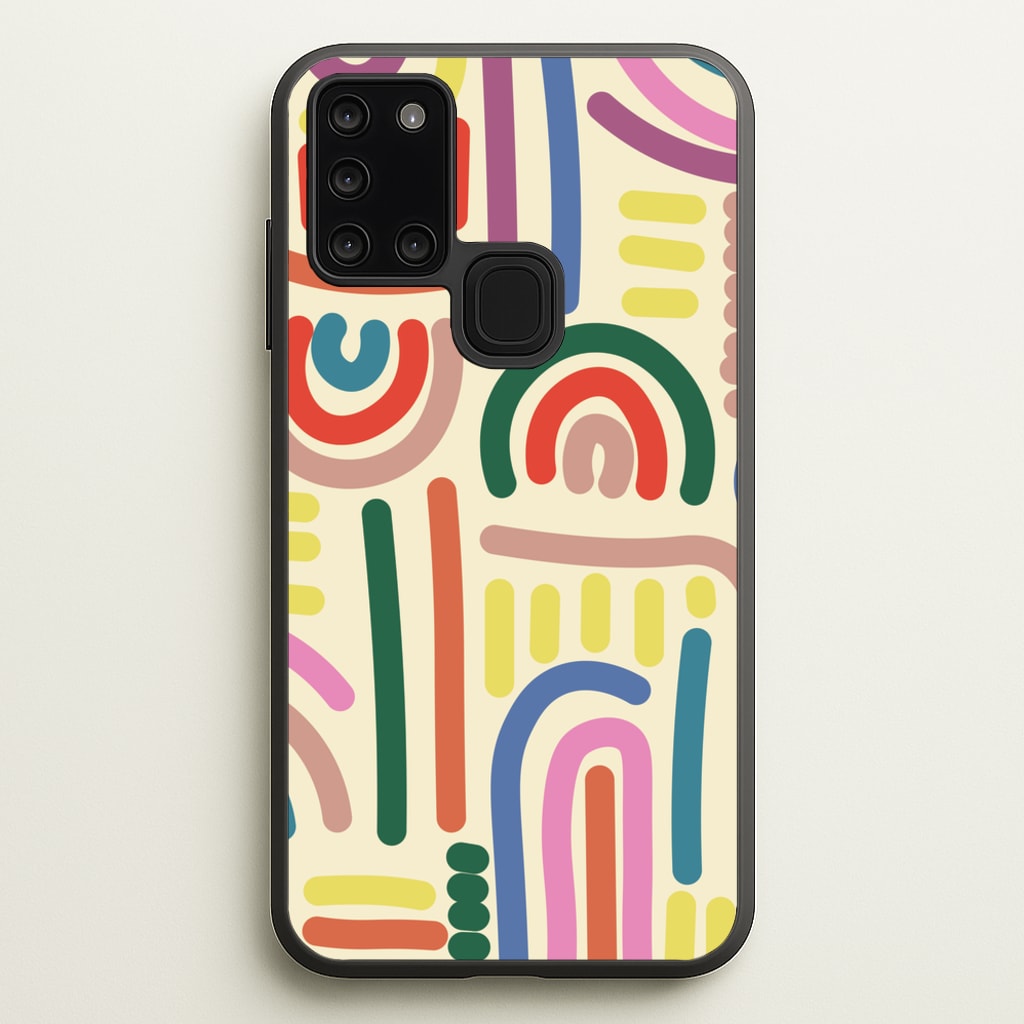 Abstract Patterns 23 - Abstract Patterns Phone Case for Galaxy A21s
