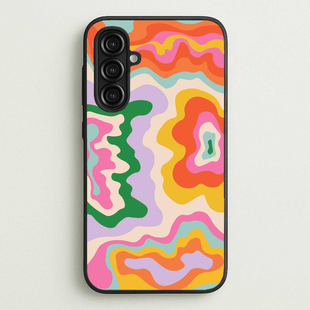 Abstract Patterns 25 - Abstract Patterns Phone Case for Galaxy A16