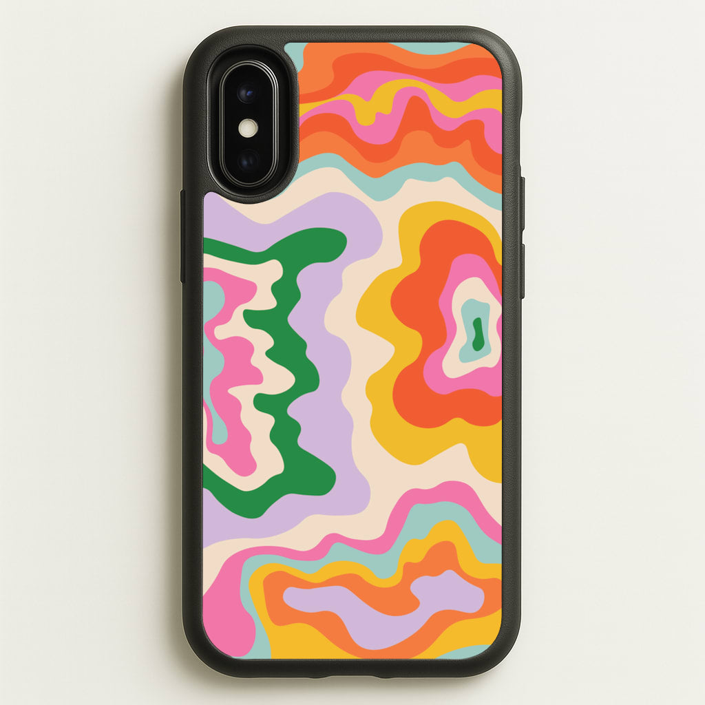 Abstract Patterns 25 - Abstract Patterns Phone Case for iPhone X / XS