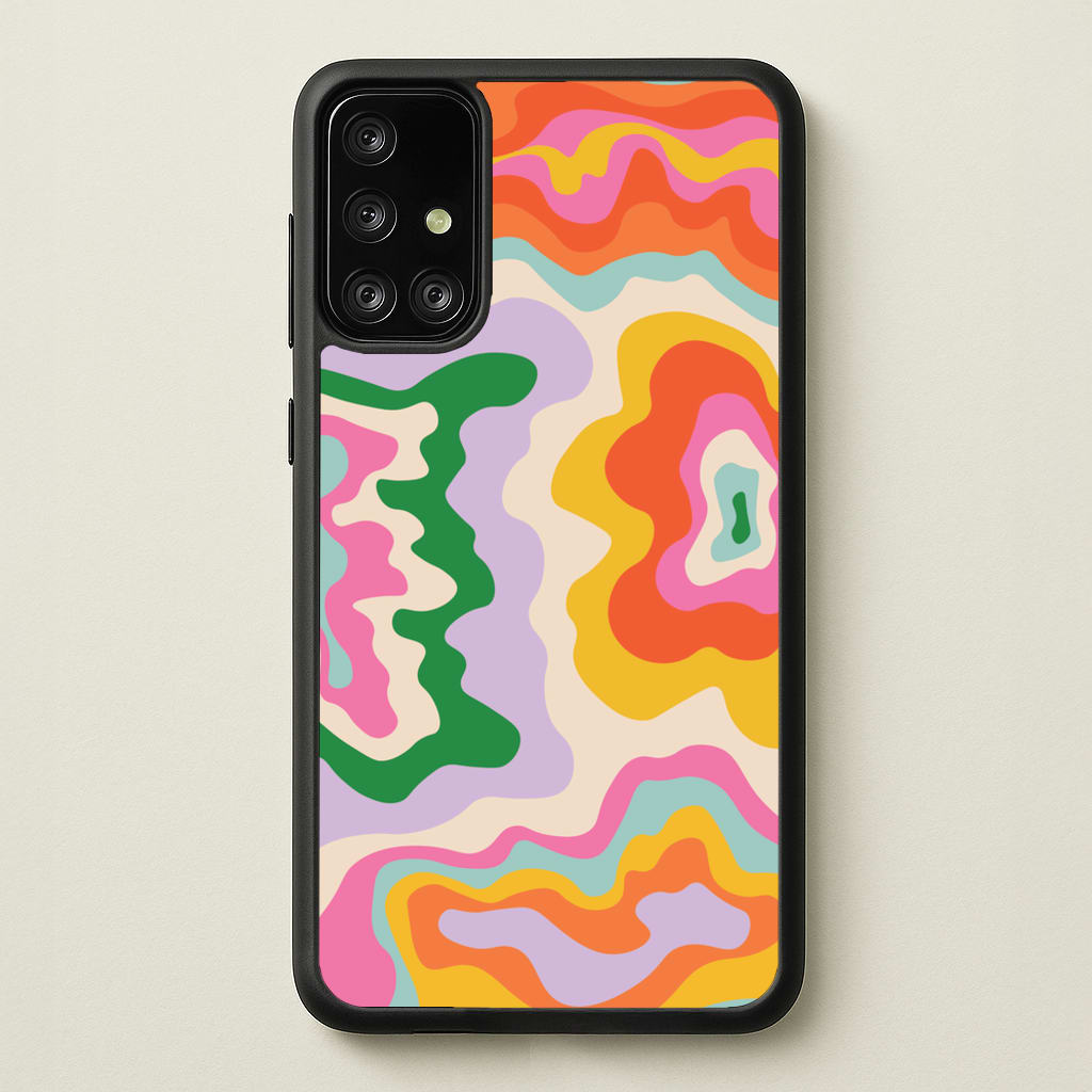 Abstract Patterns 25 - Abstract Patterns Phone Case for Galaxy A71