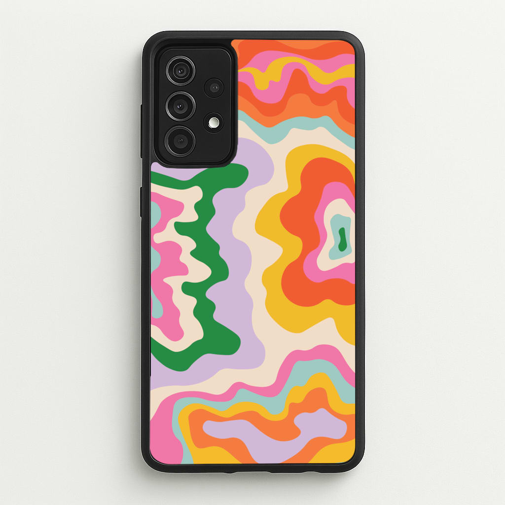 Abstract Patterns 25 - Abstract Patterns Phone Case for Galaxy A52 / A52s