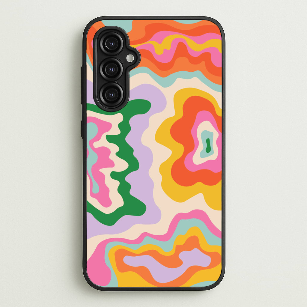 Abstract Patterns 25 - Abstract Patterns Phone Case for Galaxy A14