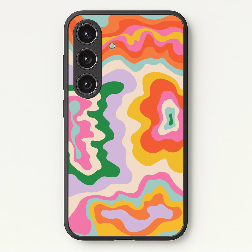 Abstract Patterns 25 - Abstract Patterns Phone Case for Galaxy S25 Plus