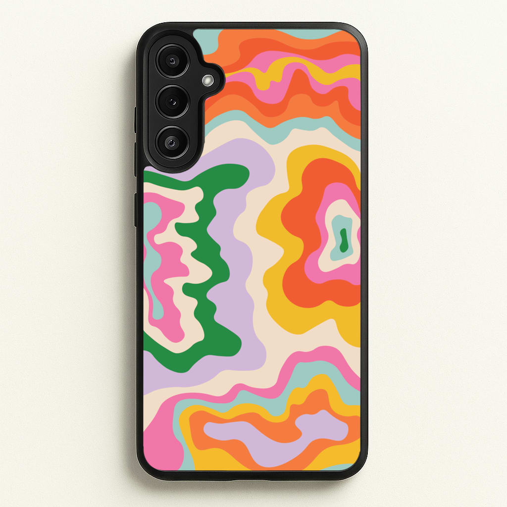 Abstract Patterns 25 - Abstract Patterns Phone Case for Galaxy A34