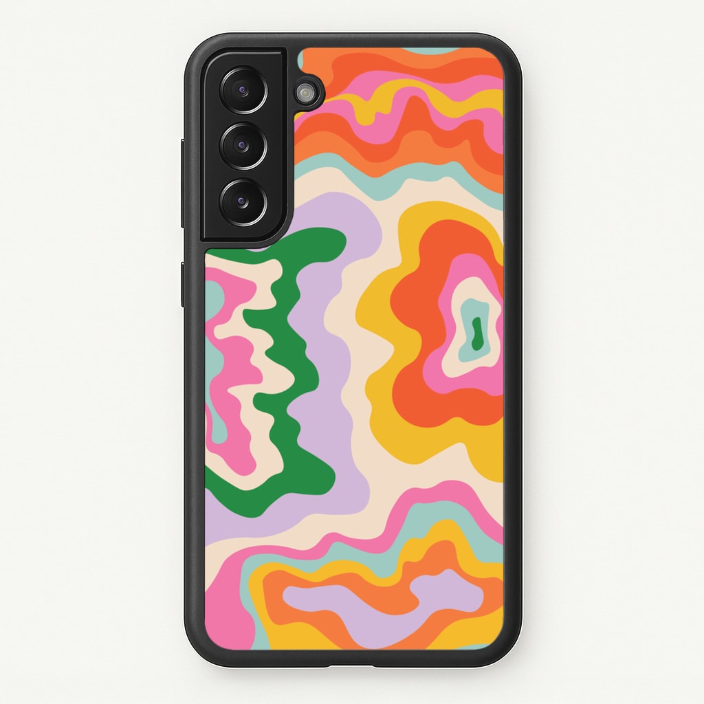 Abstract Patterns 25 - Abstract Patterns Phone Case for Galaxy S22
