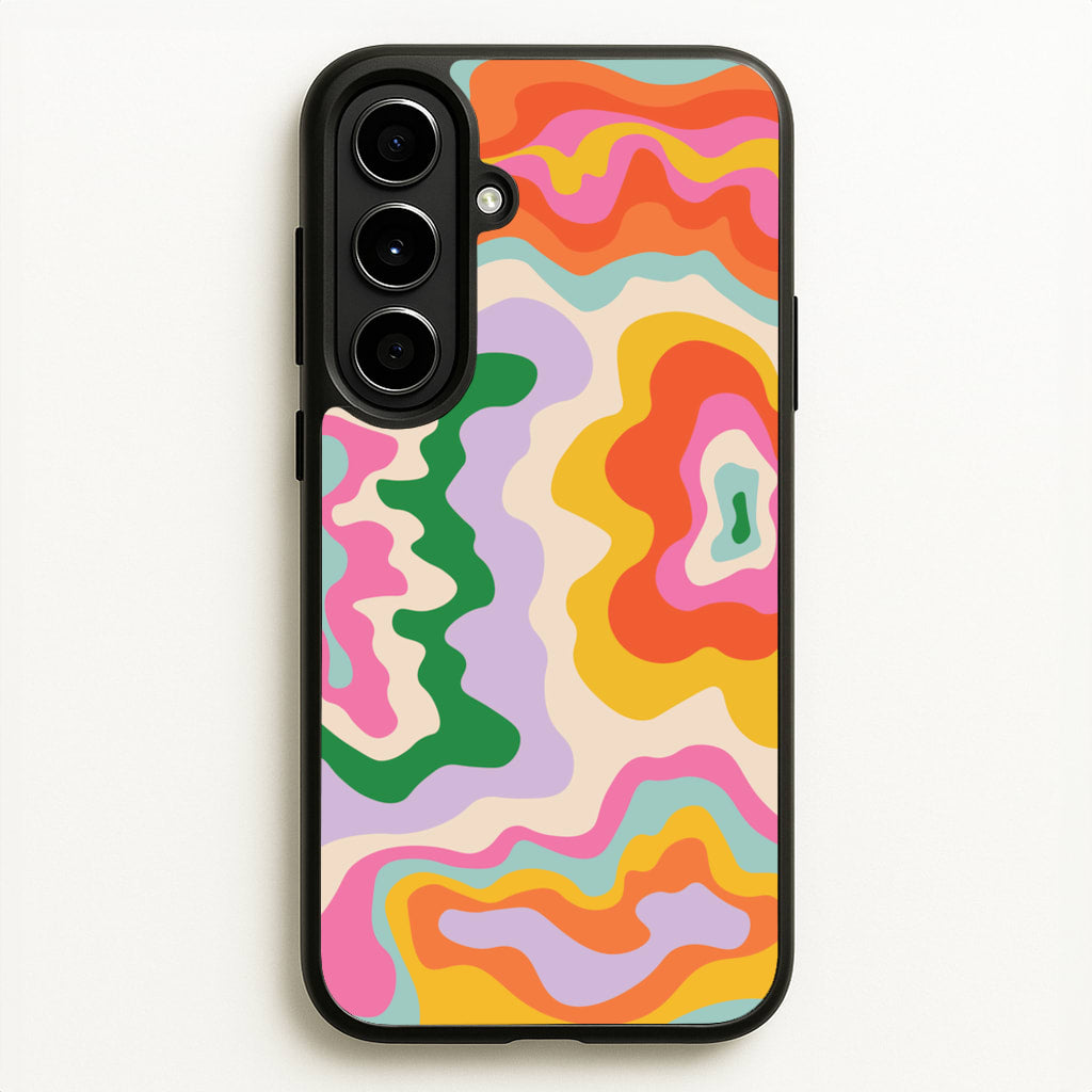 Abstract Patterns 25 - Abstract Patterns Phone Case for Galaxy A56