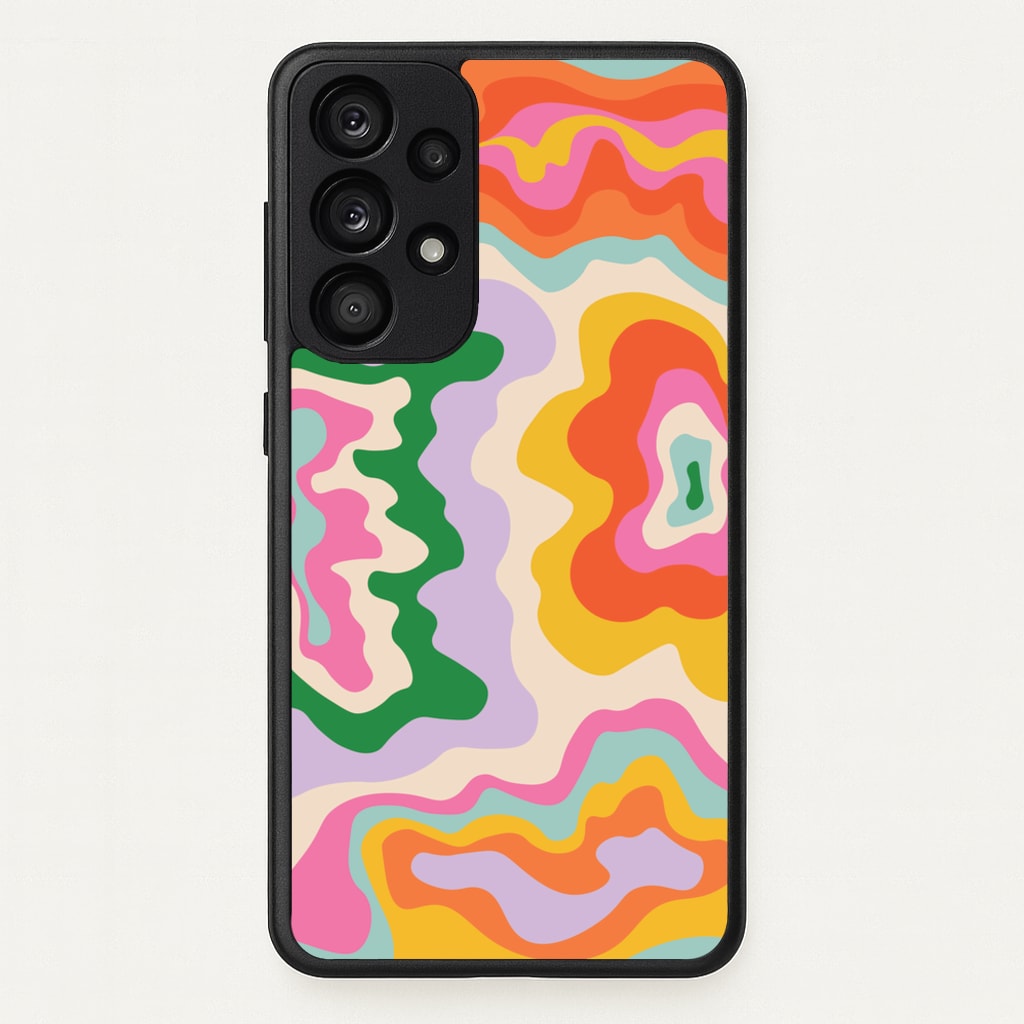 Abstract Patterns 25 - Abstract Patterns Phone Case for Galaxy A53