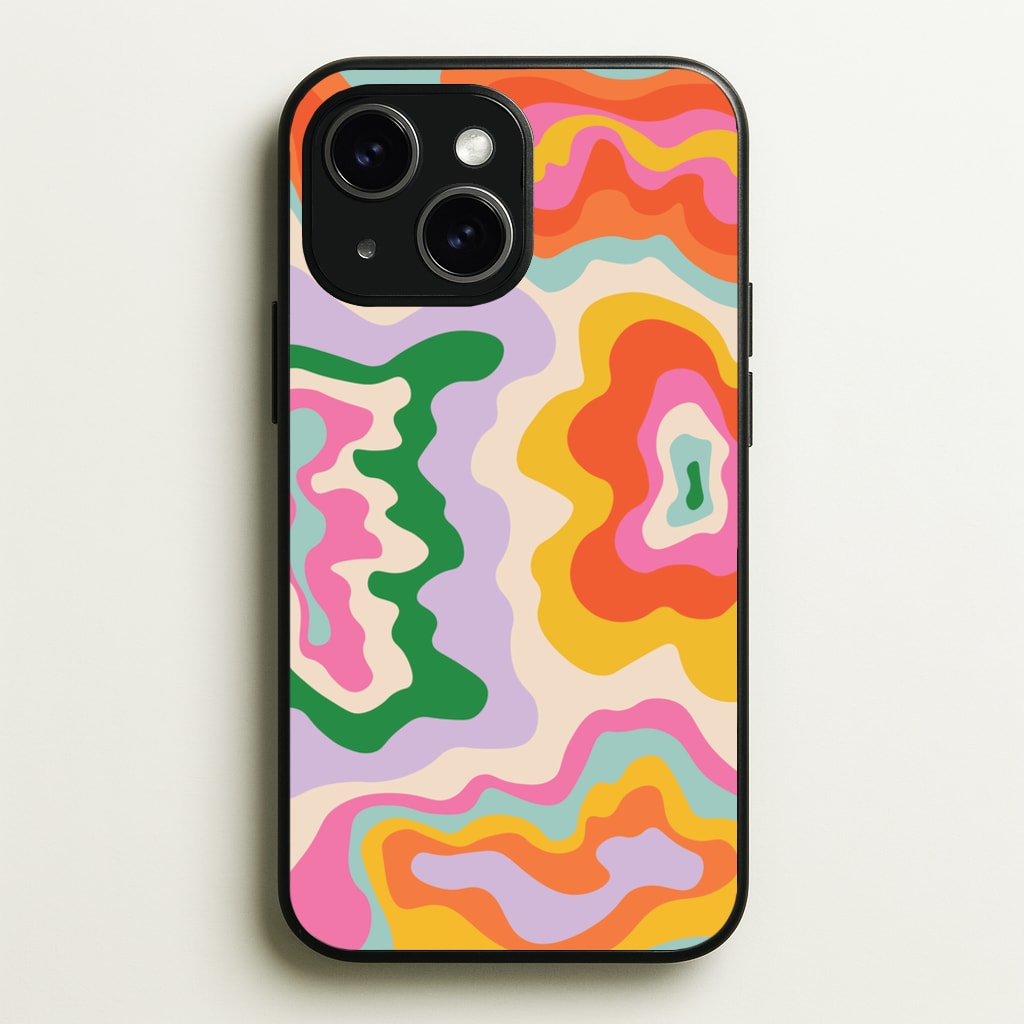 Abstract Patterns 25 - Abstract Patterns Phone Case for iPhone 15 Plus
