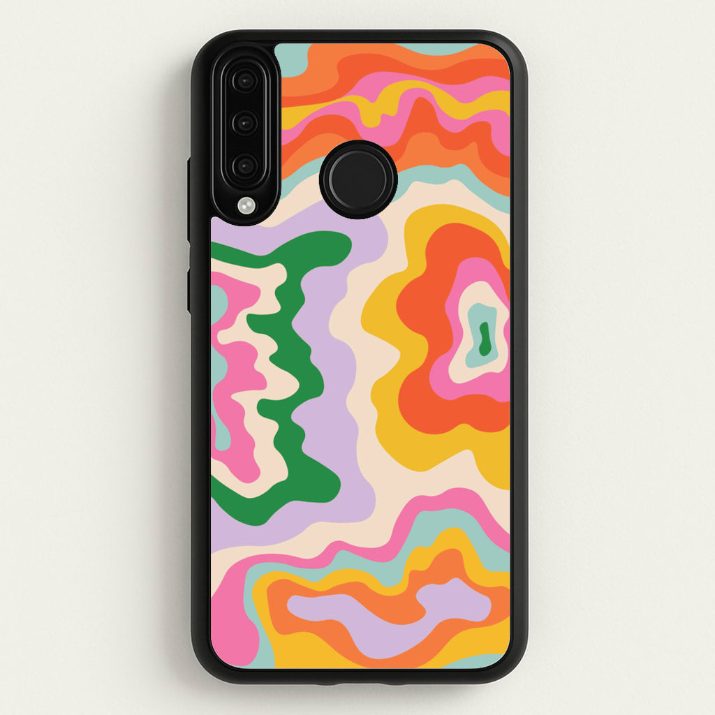 Abstract Patterns 25 - Abstract Patterns Phone Case for Huawei P30 Lite