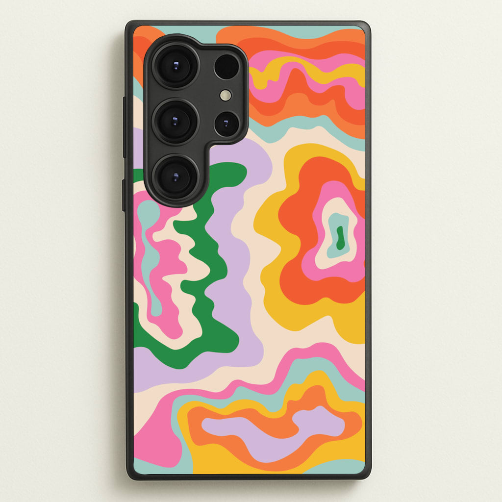 Abstract Patterns 25 - Abstract Patterns Phone Case for Galaxy S25 Ultra