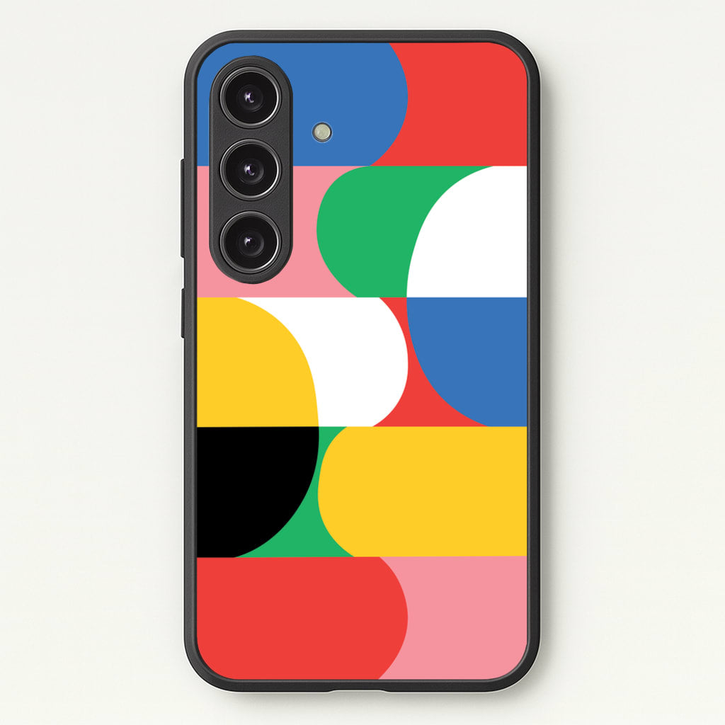 Abstract Patterns 27 - Abstract Patterns Phone Case for Galaxy S25