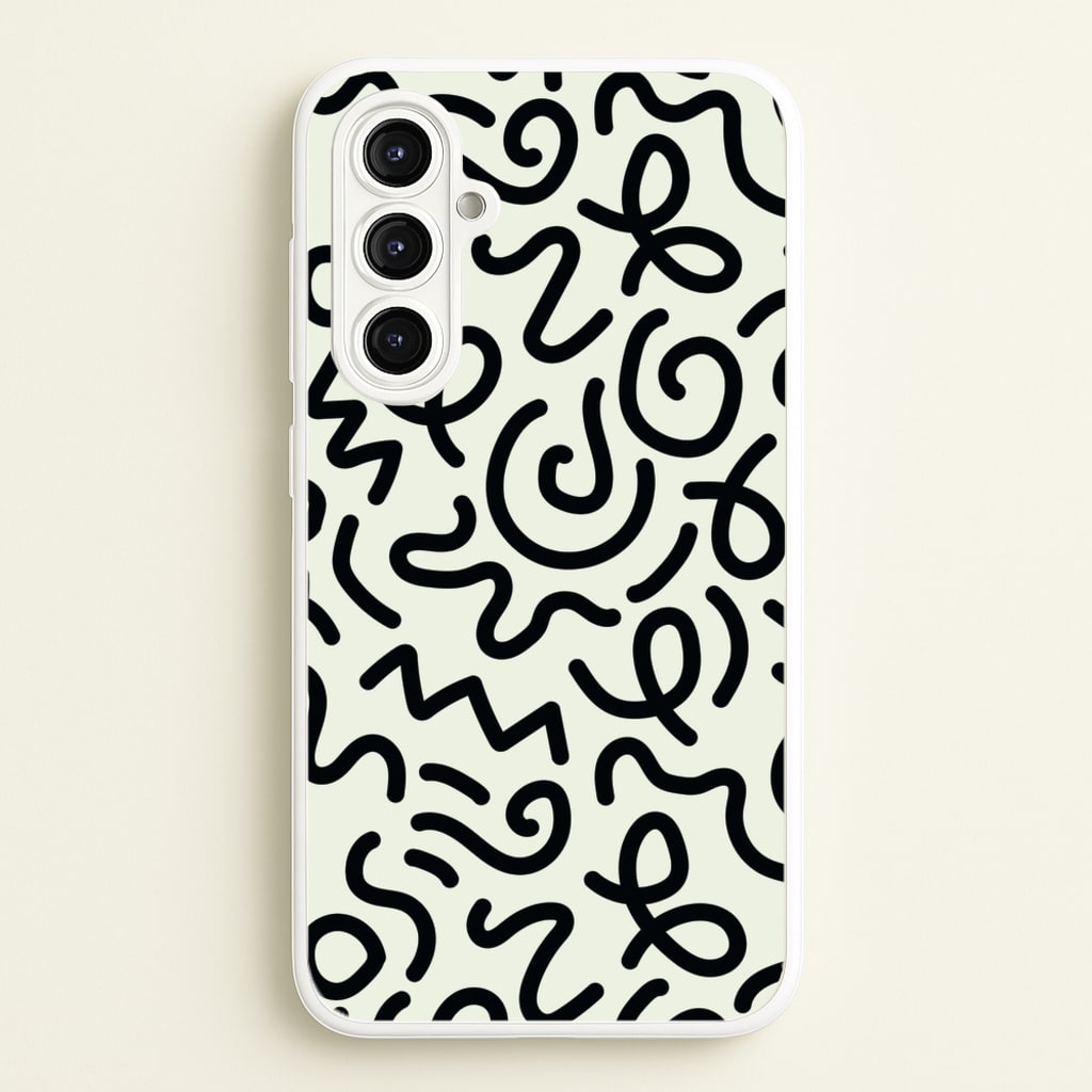 Abstract Patterns 28 - Abstract Patterns Phone Case for Galaxy A16