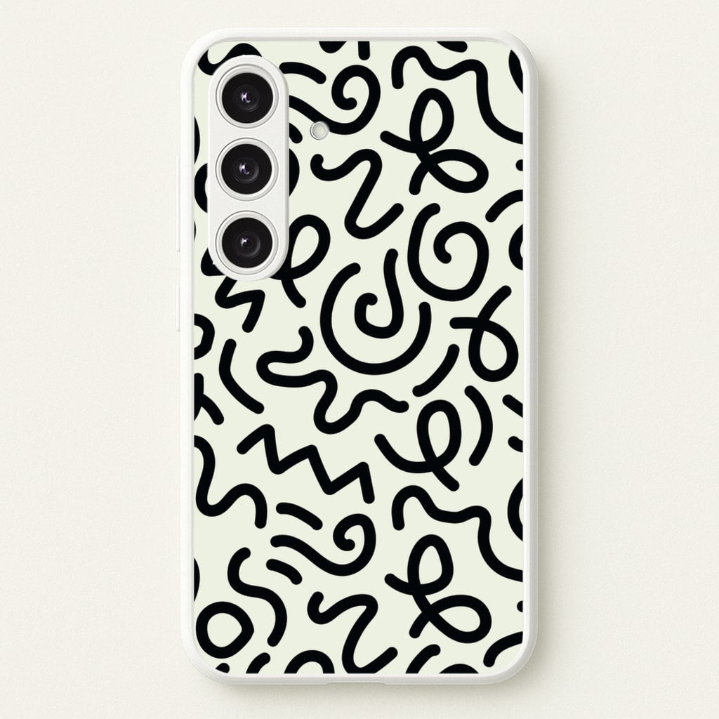 Abstract Patterns 28 - Abstract Patterns Phone Case for Galaxy S25