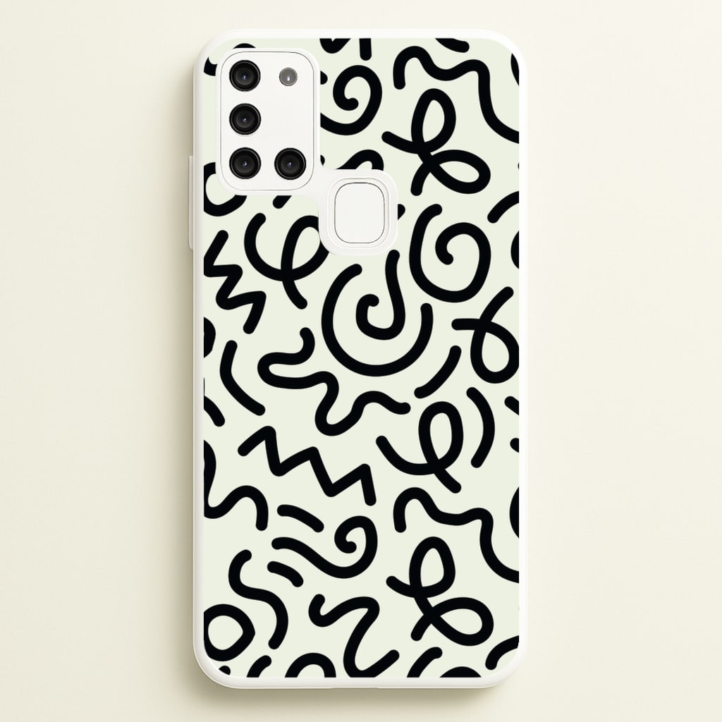Abstract Patterns 28 - Abstract Patterns Phone Case for Galaxy A21s