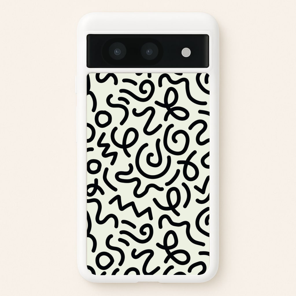 Abstract Patterns 28 - Abstract Patterns Phone Case for Google Pixel 8a