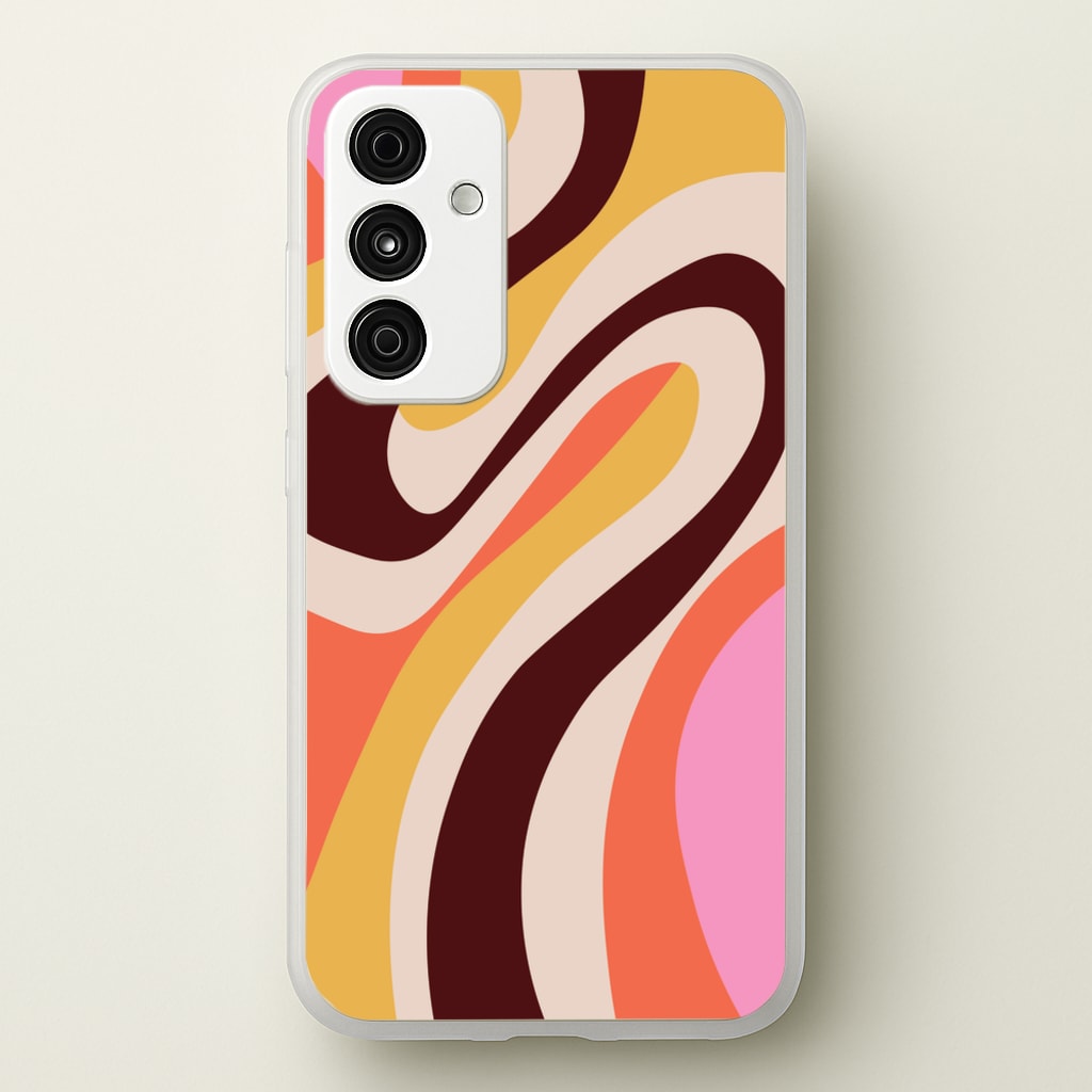 Abstract Patterns 29 - Abstract Patterns Phone Case for Galaxy A55