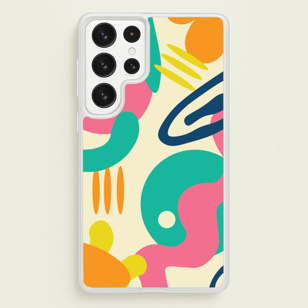 Abstract Pattern 1 - Abstract Patterns Phone Case for Galaxy S22 Ultra