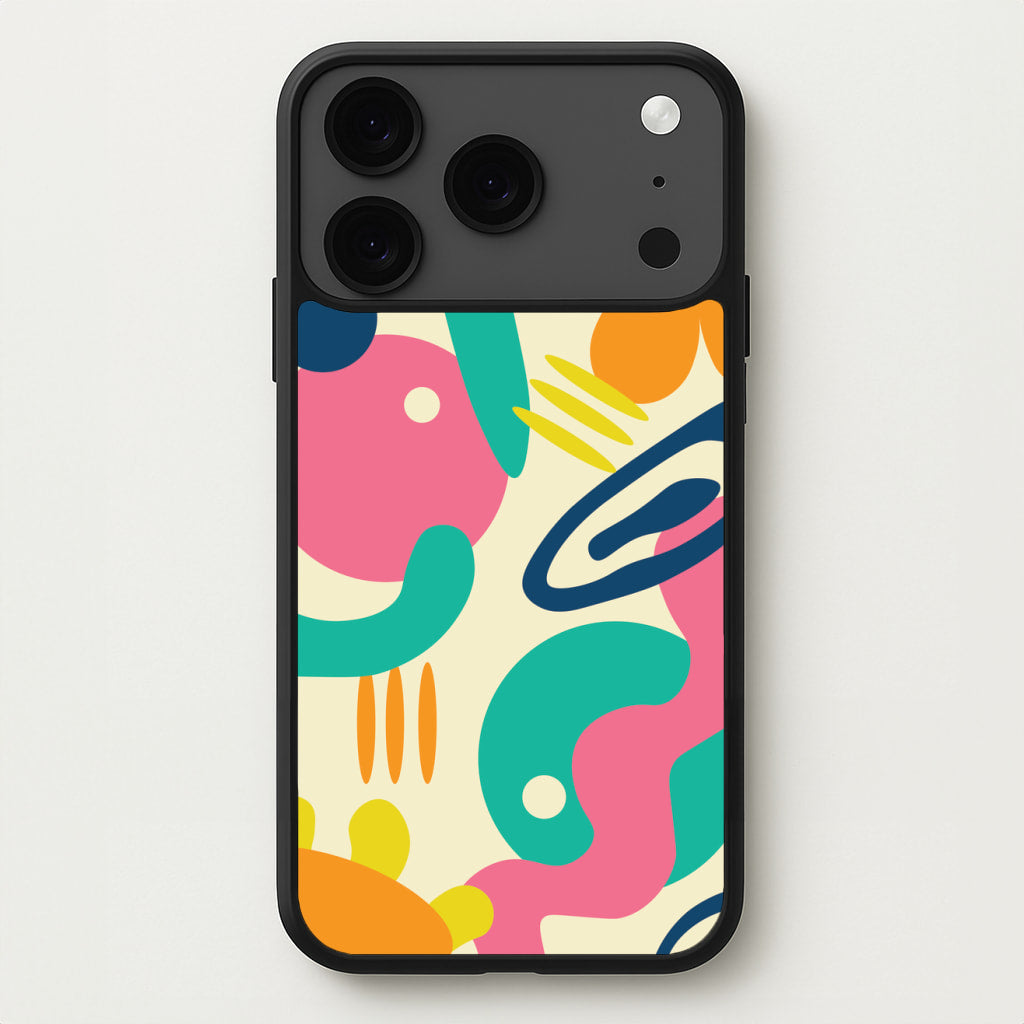 Abstract Pattern 1 Phone Case for iPhone 17 Pro