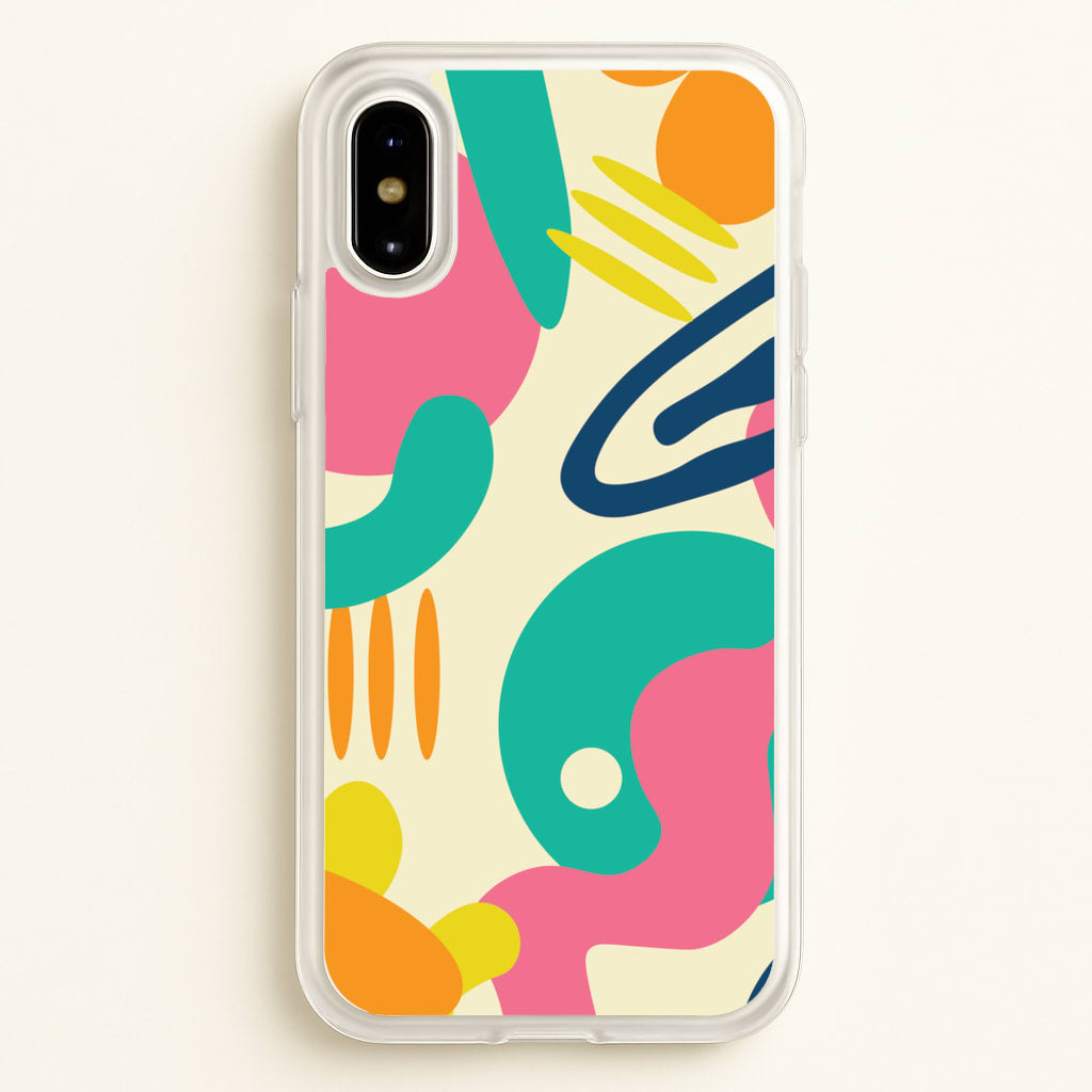 Abstract Pattern 1 - Abstract Patterns Phone Case for iPhone X / XS