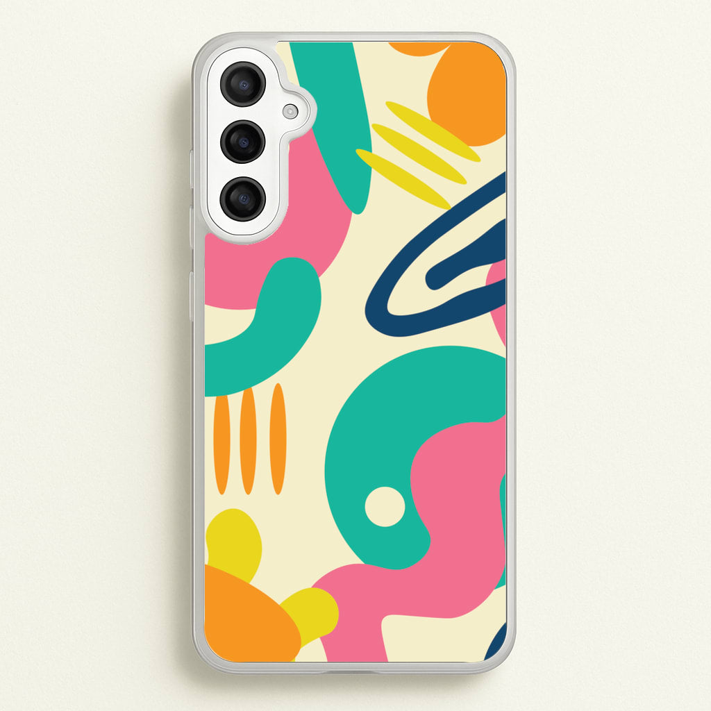 Abstract Pattern 1 - Abstract Patterns Phone Case for Galaxy A36