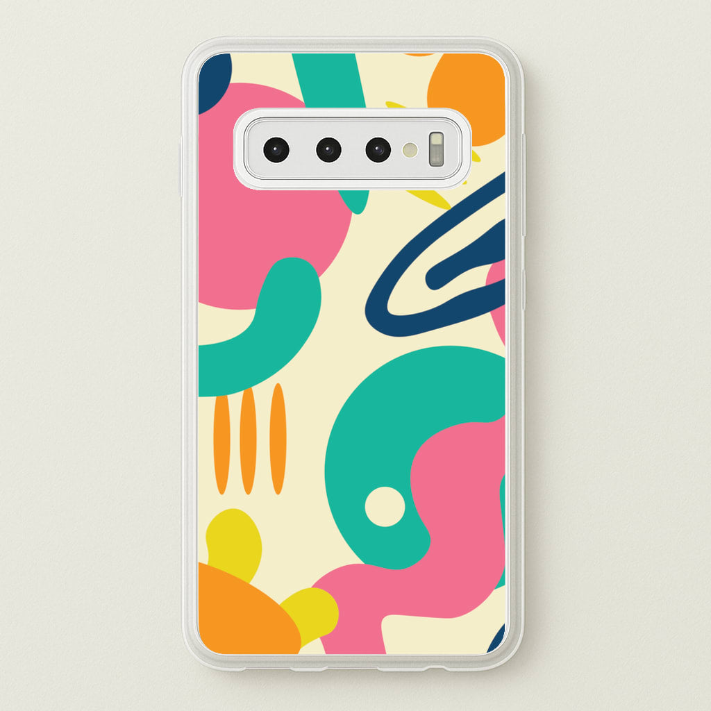 Abstract Pattern 1 - Abstract Patterns Phone Case for Galaxy S10 Plus