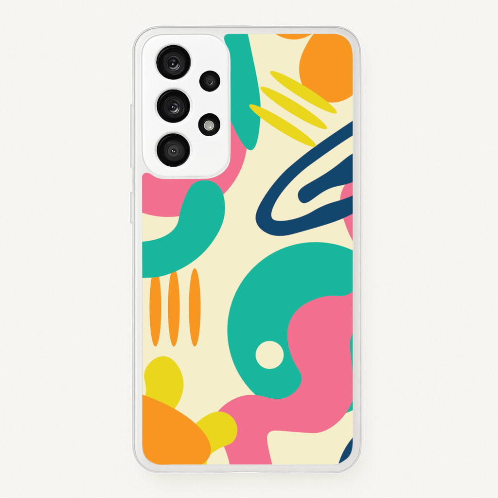 Abstract Pattern 1 - Abstract Patterns Phone Case for Galaxy A53
