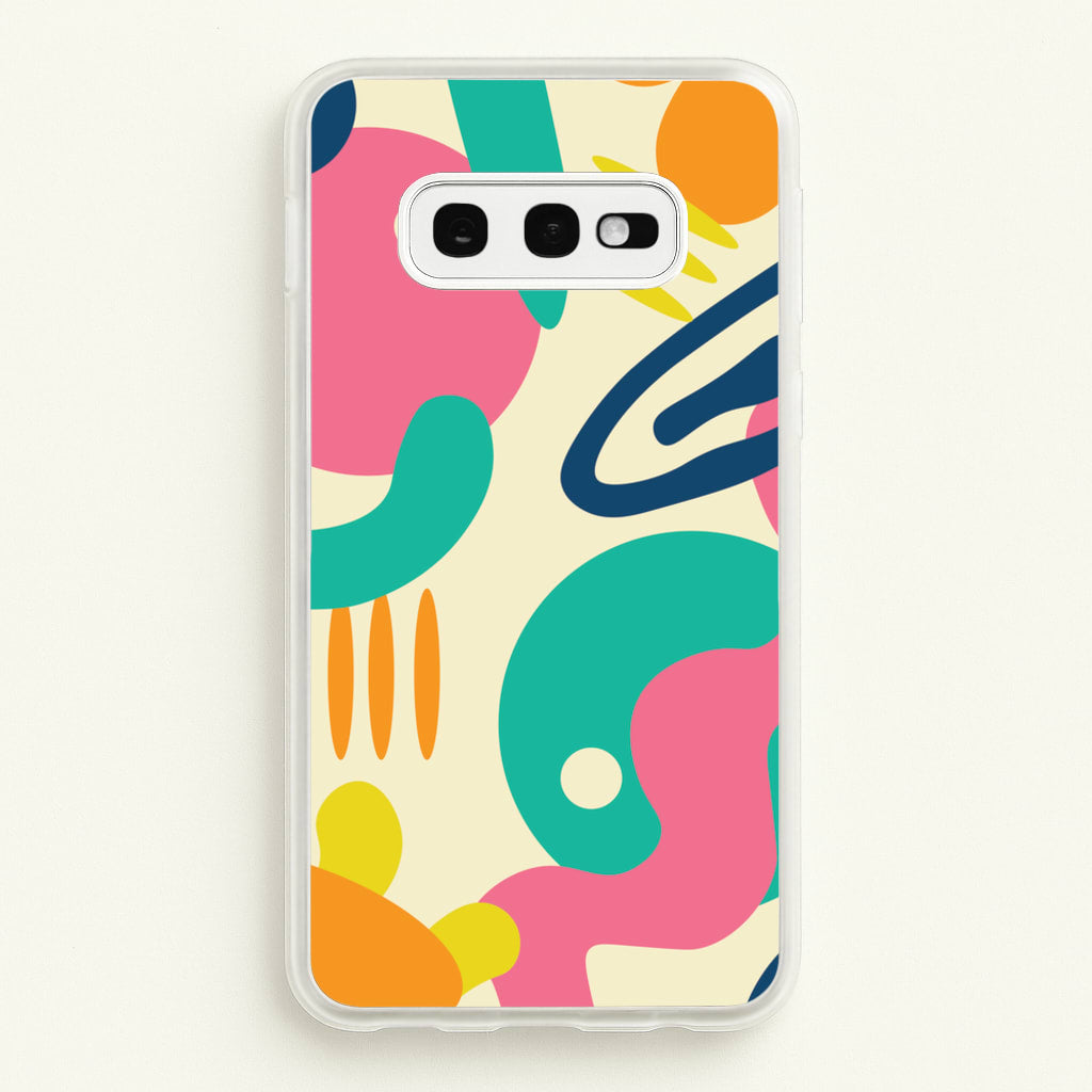 Abstract Pattern 1 - Abstract Patterns Phone Case for Galaxy S10e