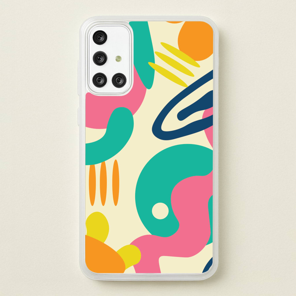 Abstract Pattern 1 - Abstract Patterns Phone Case for Galaxy A71
