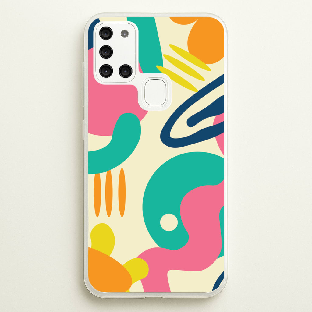 Abstract Pattern 1 - Abstract Patterns Phone Case for Galaxy A21s