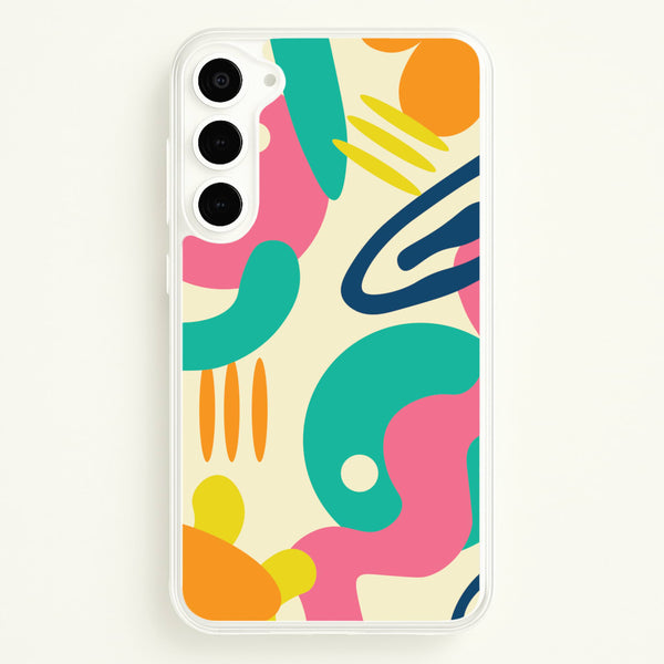 Abstract Pattern 1 - Abstract Patterns Phone Case for Galaxy S23