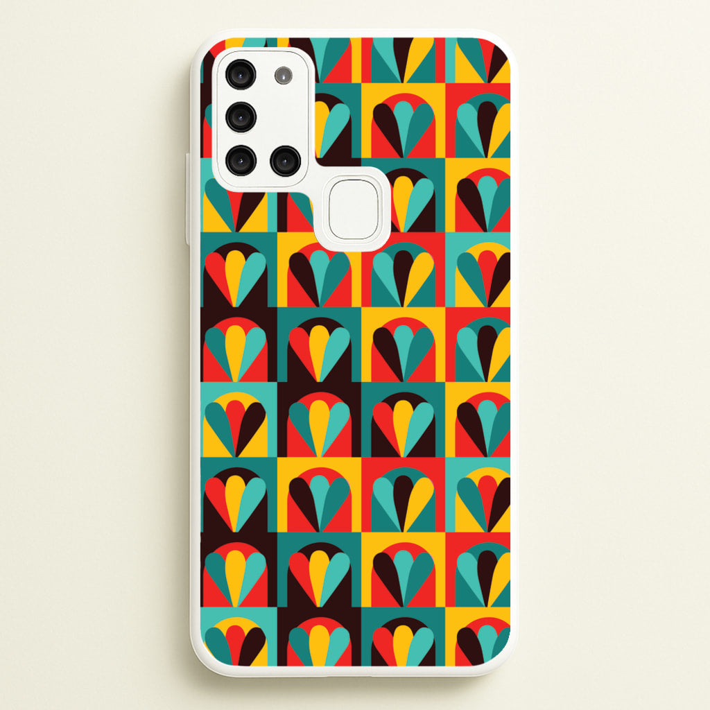 Abstract Pattern 2 - Abstract Patterns Phone Case for Galaxy A21s