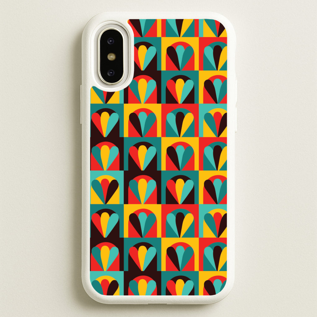 Abstract Pattern 2 - Abstract Patterns Phone Case for iPhone X / XS