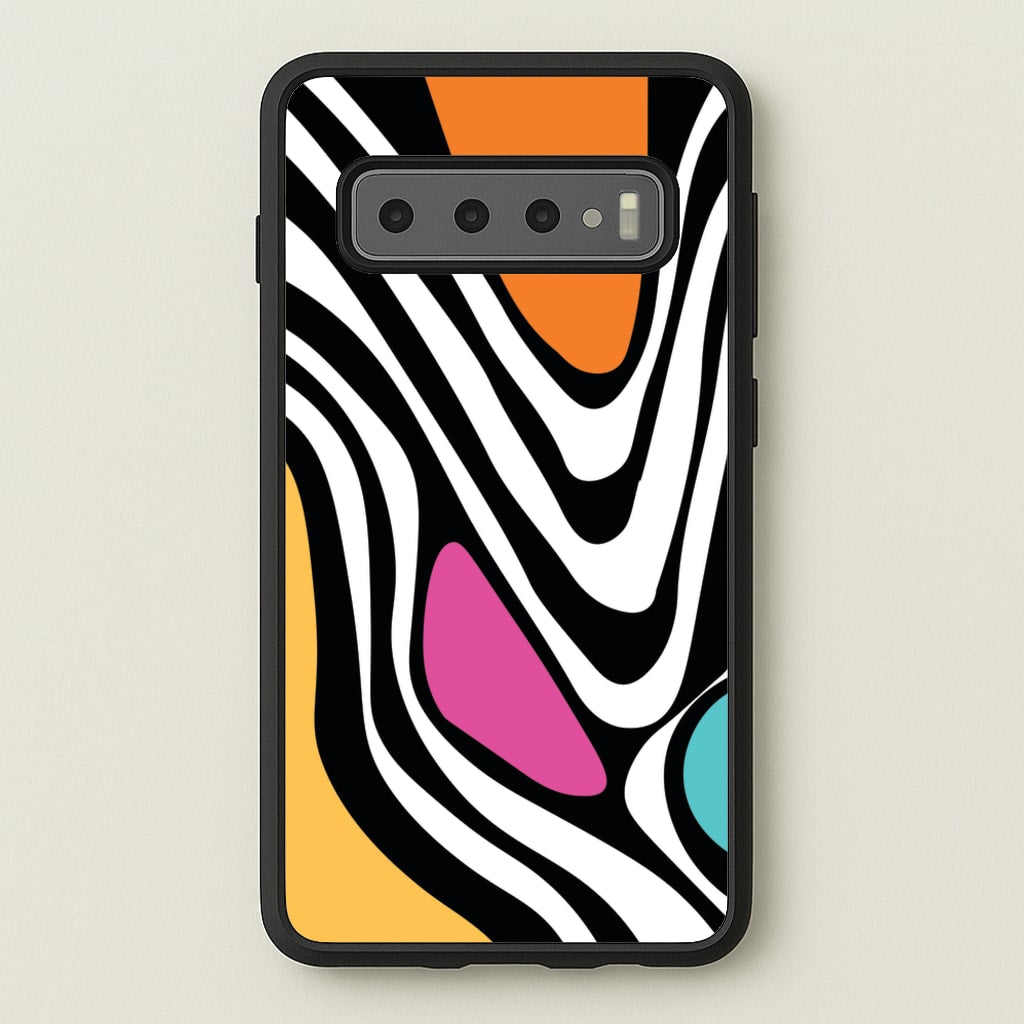 Abstract Pattern 5 - Abstract Patterns Phone Case for Galaxy S10
