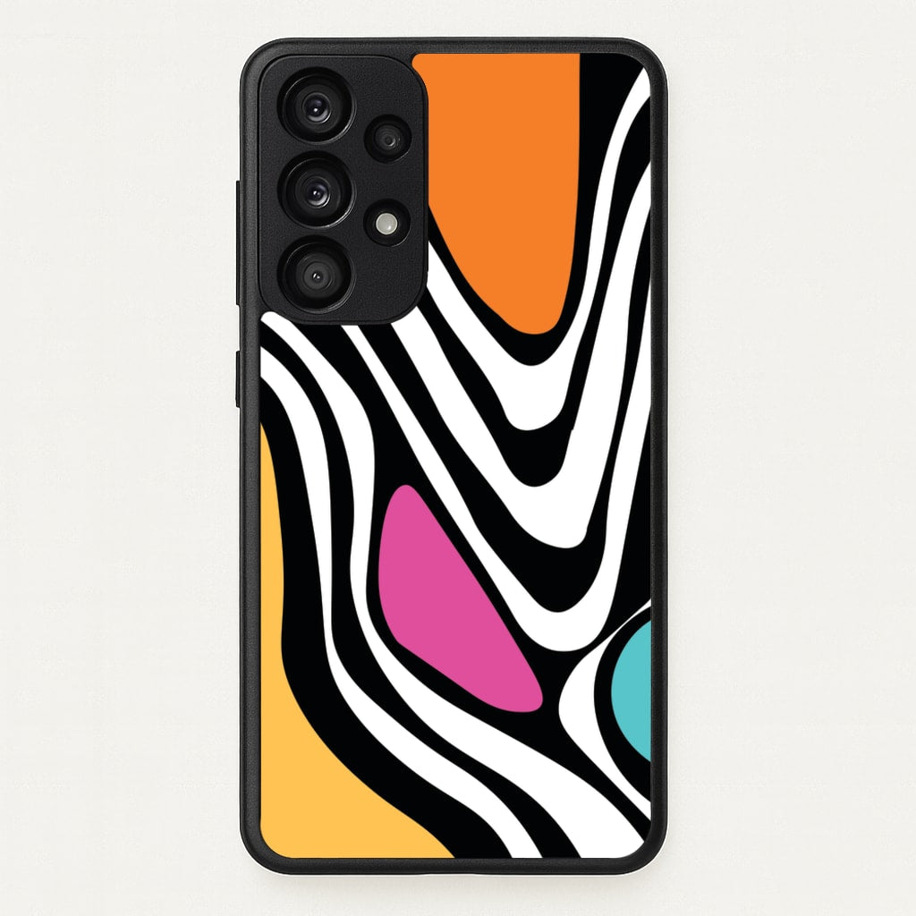 Abstract Pattern 5 - Abstract Patterns Phone Case for Galaxy A53