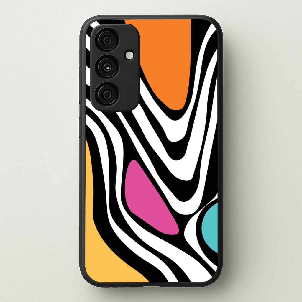 Abstract Pattern 5 - Abstract Patterns Phone Case for Galaxy A55